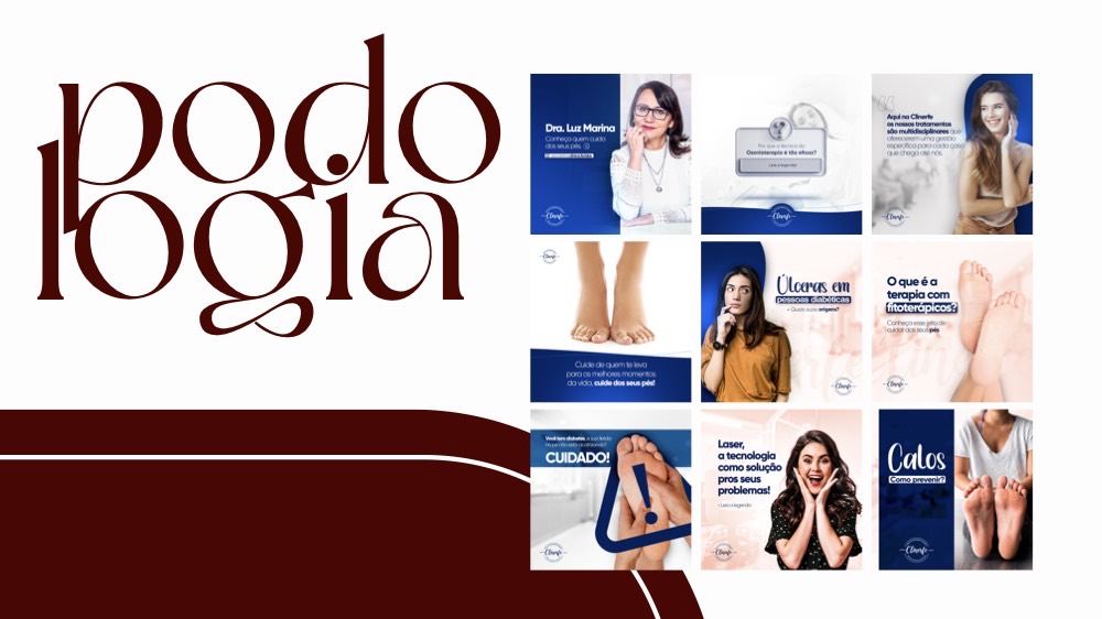 Projeto Flume para podologia: clínicas de podologia